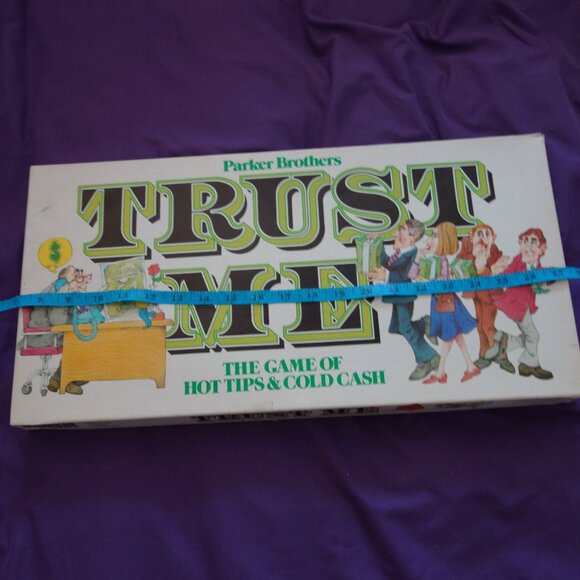 Vintage 1981 Parker Brothers Trust Me Board Game 2-4 Players Ages 4 to Adult - Picture 3 of 16